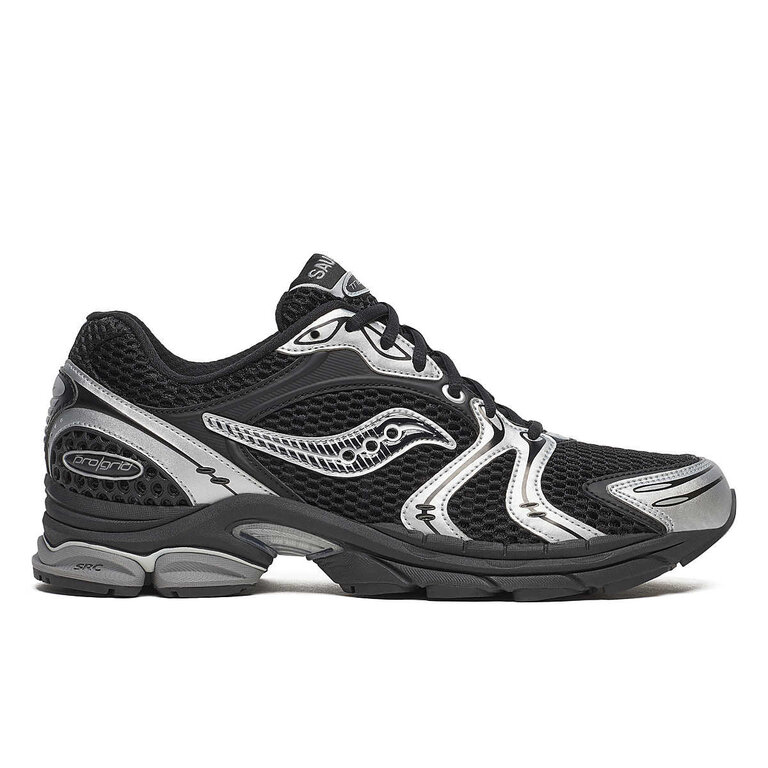 Saucony Progrid Triumph 4 - Black/Silver (Black Sole)