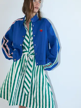 Lolly's Laundry Brooklyn Short Jacket - Blue