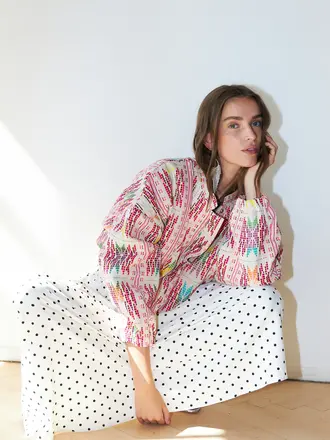 Lolly's Laundry Lama Jacket - Pink