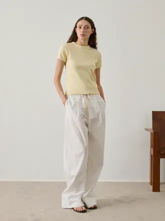 Soeur Aristide T-shrit - Jaune Pale