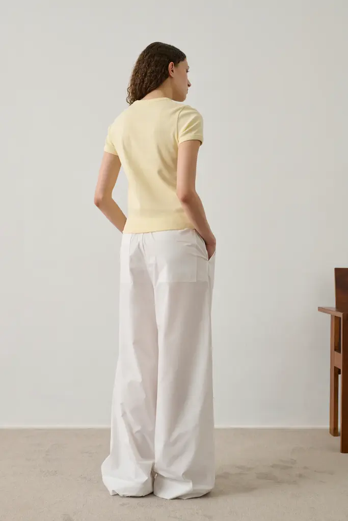 Soeur Aristide T-shrit - Jaune Pale