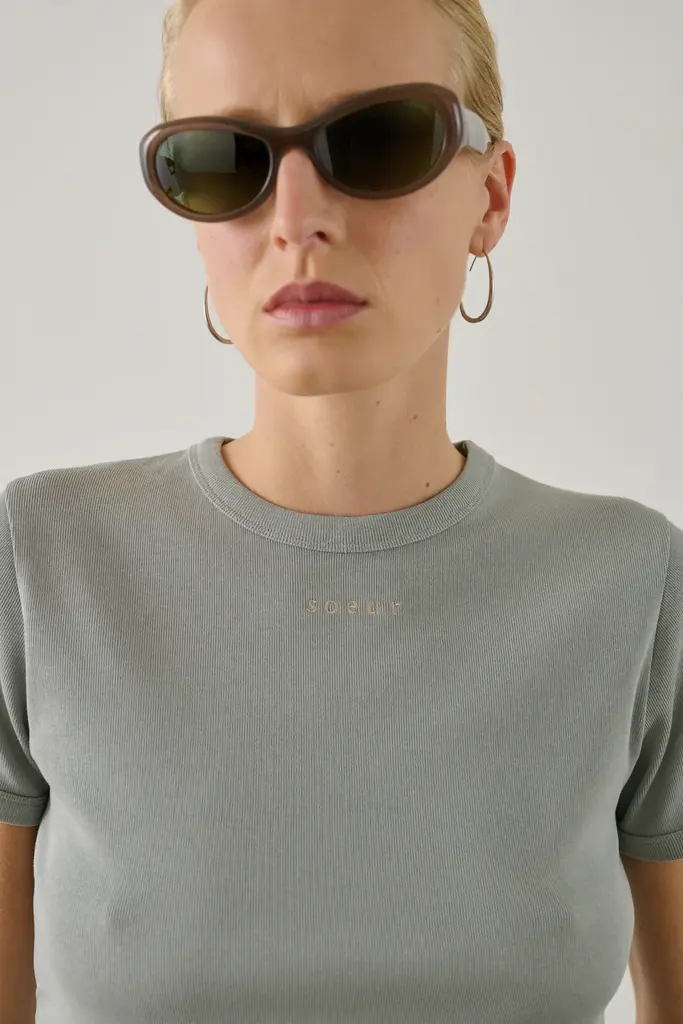 Soeur Aristide T-shirt - Blue Glace