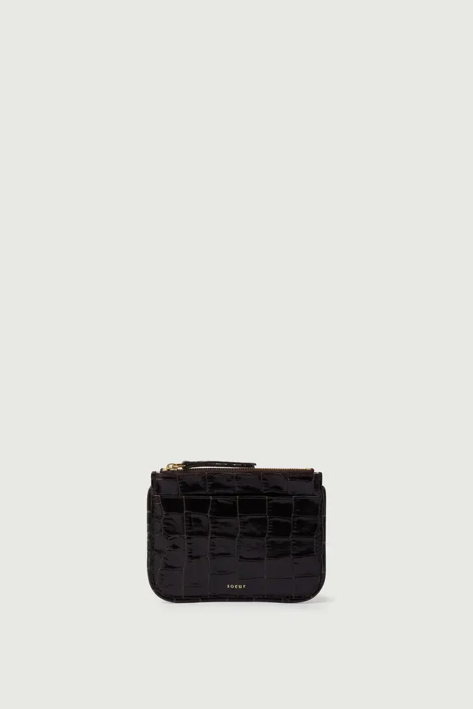 Soeur Arsene Wallet - Marron Fonce