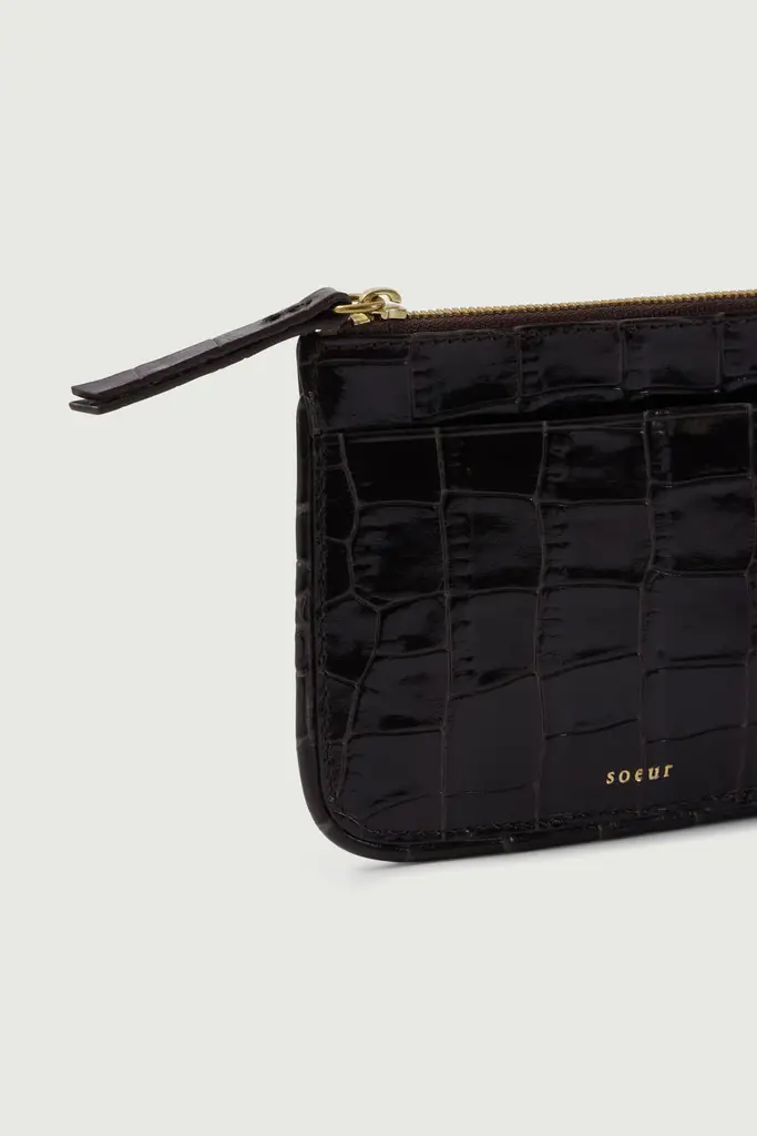 Soeur Arsene Wallet - Marron Fonce