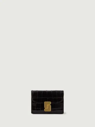 Soeur Aube Wallet - Marron Fonce