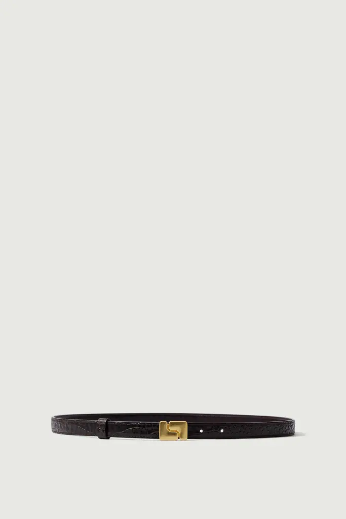 Soeur Ninon Mini Belt - Marron Fonce