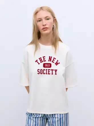 The New Society Ivy Sweatshirt - Ecru