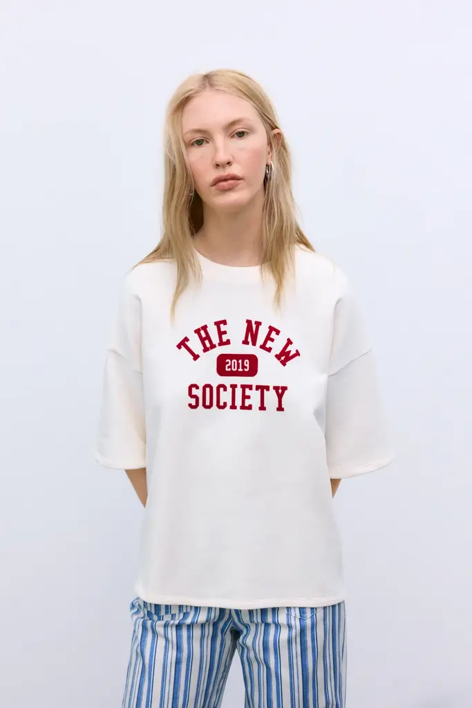 The New Society Ivy Sweatshirt - Ecru