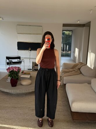 Soeur Dolly Top - Acajou