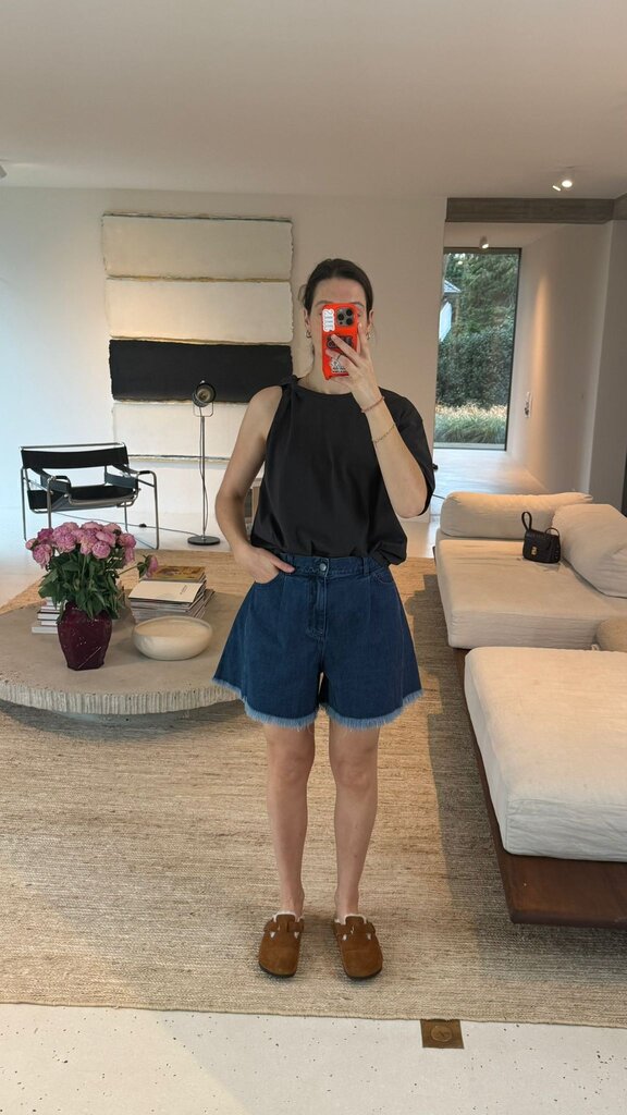 Mel Antwerp Boyfriend T-shirt - Coal