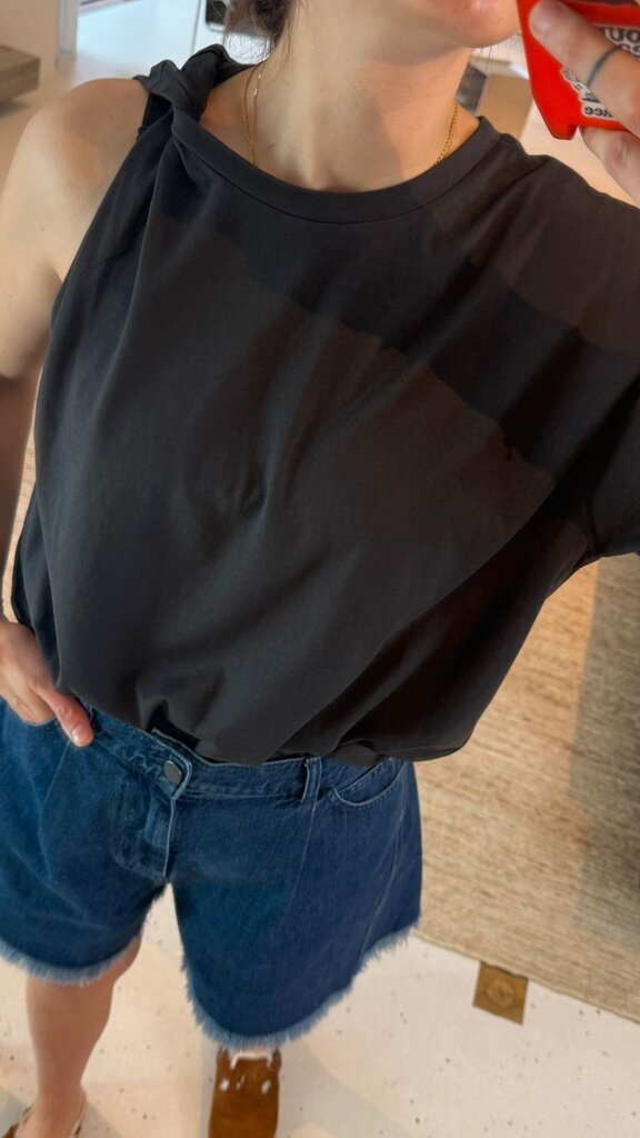 Mel Antwerp Boyfriend T-shirt - Coal