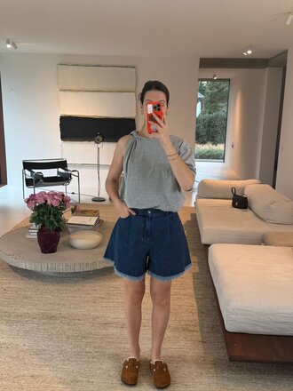 Mel Antwerp Boyfriend T-Shirt - Grey