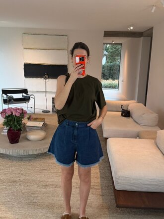 Mel Antwerp Boyfriend T-shirt - Kaki