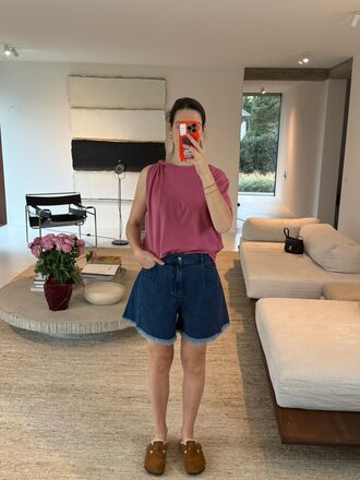 Mel Antwerp Boyfriend T-shirt - Blush