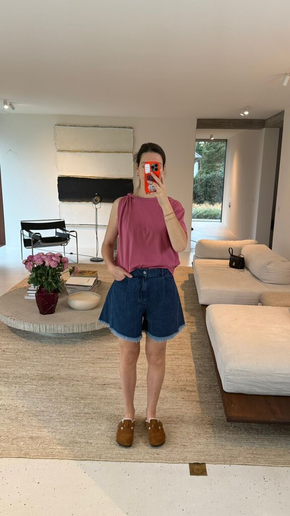 Mel Antwerp Boyfriend T-shirt - Blush