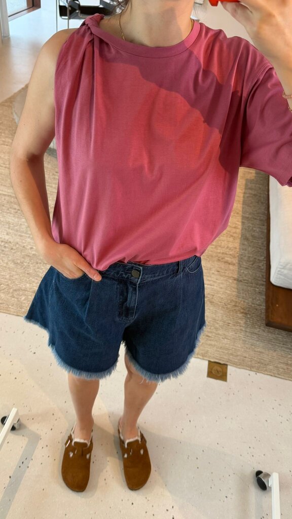 Mel Antwerp Boyfriend T-shirt - Blush