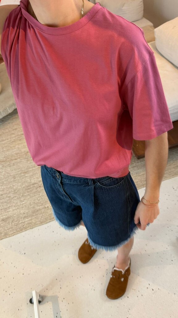 Mel Antwerp Boyfriend T-shirt - Blush