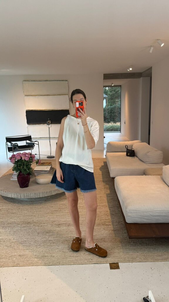 Mel Antwerp Boyfriend T-shirt - Offwhite