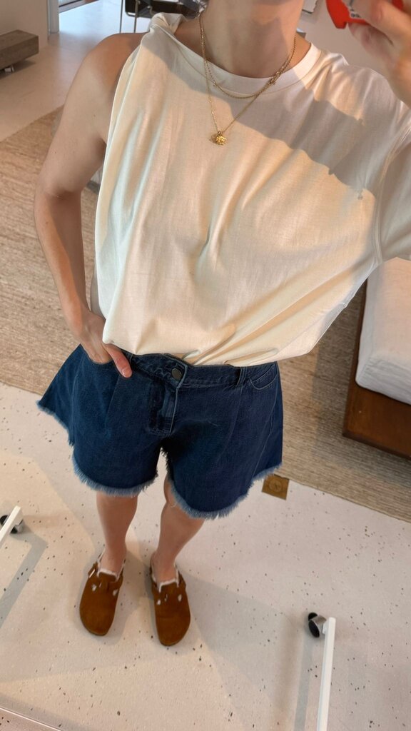 Mel Antwerp Boyfriend T-shirt - Offwhite