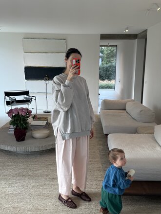 Âme Antwerp Ulla Sweater - Natural Grey