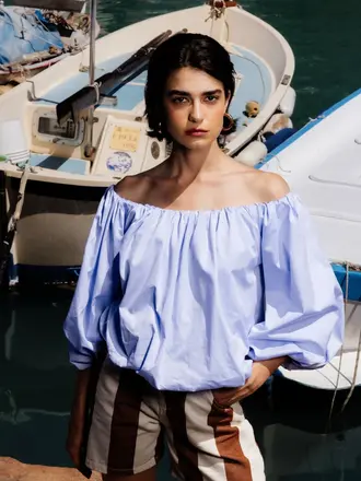 Âme Antwerp Now Top - Light Blue