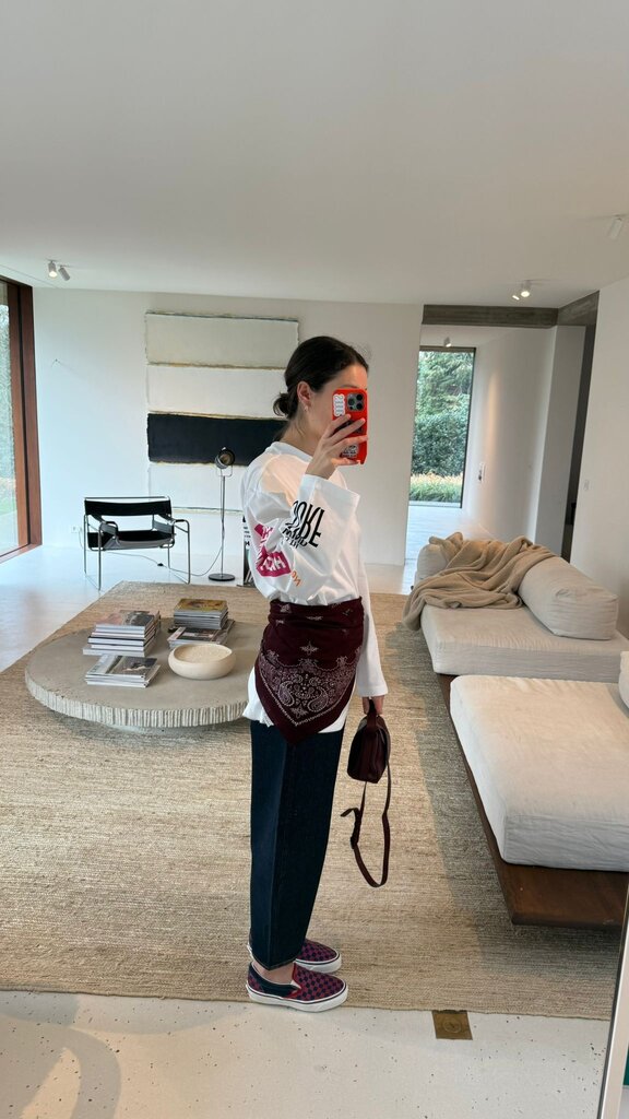 Stieglitz Monica Skate Tee Wide Sleeves - White