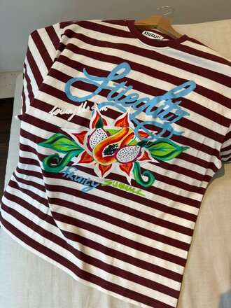 Stieglitz Jovita Oversized T-shirt - Brown