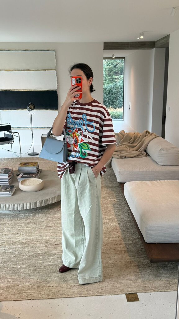 Stieglitz Jovita Oversized T-shirt - Brown