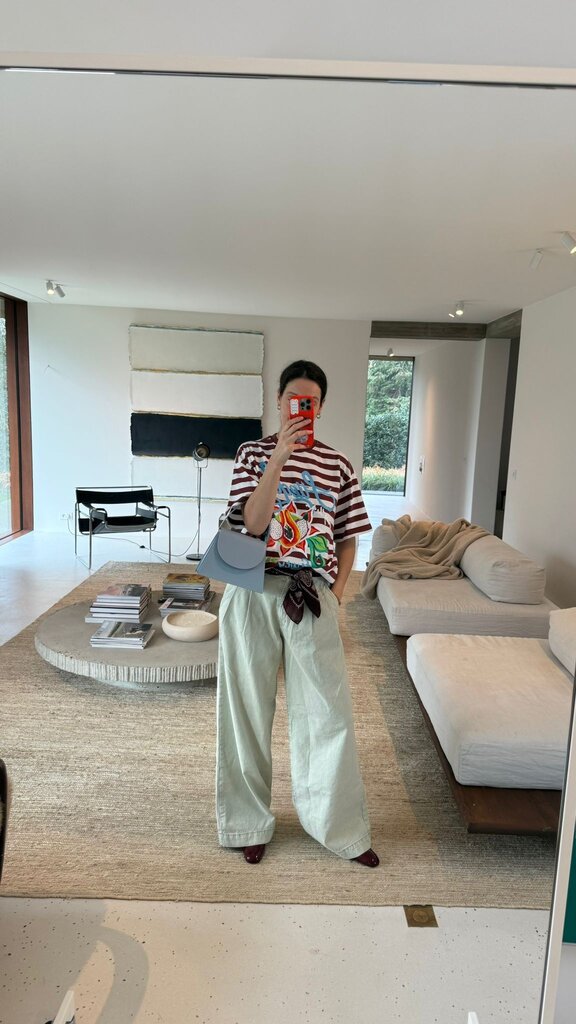 Stieglitz Jovita Oversized T-shirt - Brown