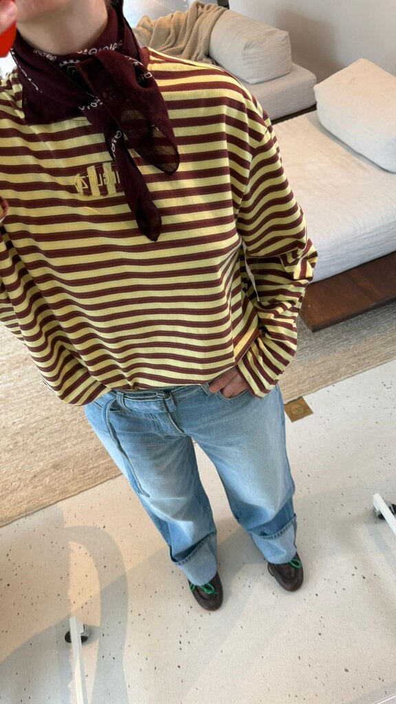 Stieglitz Pia Skate Tee Wide Sleeves - Yellow