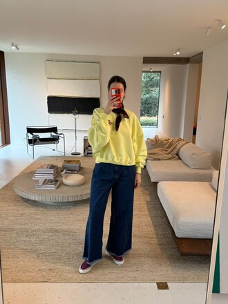 Stieglitz Cindy Oversized Sweater - Yellow