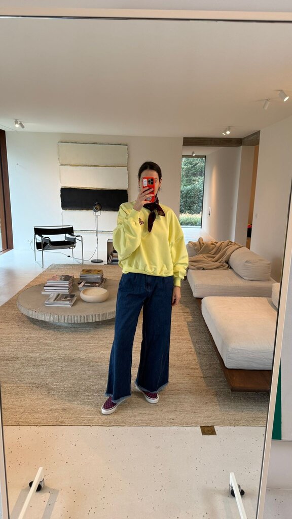 Stieglitz Cindy Oversized Sweater - Yellow