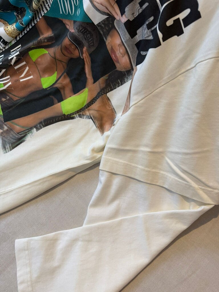 Stieglitz Dennis Skate Tee Double Sleeves - Off White