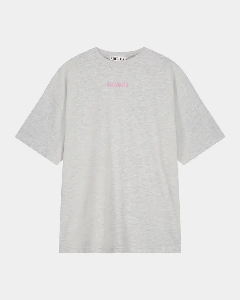 Stieglitz Basic Oversized T-shirt - Melange Grey