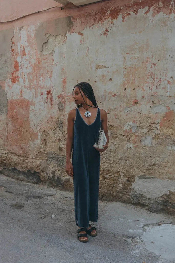 Love Sundaily Pilar Dress - Navy