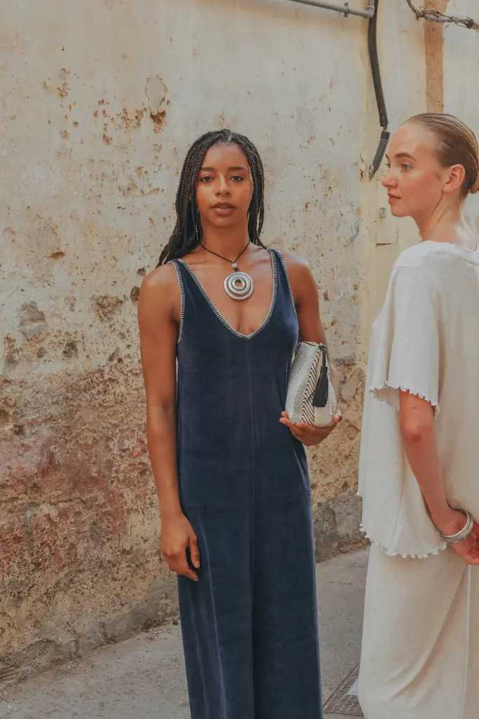 Love Sundaily Pilar Dress - Navy