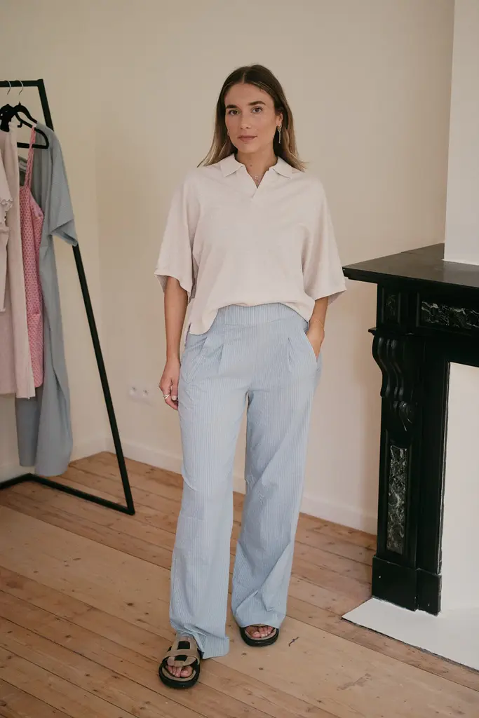 Love Sundaily Coco Shirt - Beige Melange