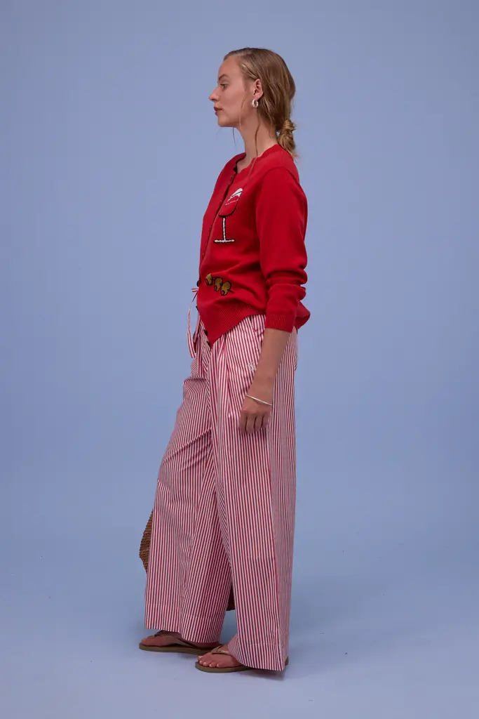 Nathalie Vleeschouwer Hyeres Knitwear - Coral Red