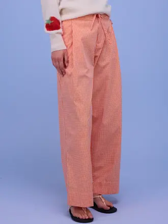 Nathalie Vleeschouwer Haiko Pants - Vichy Orange