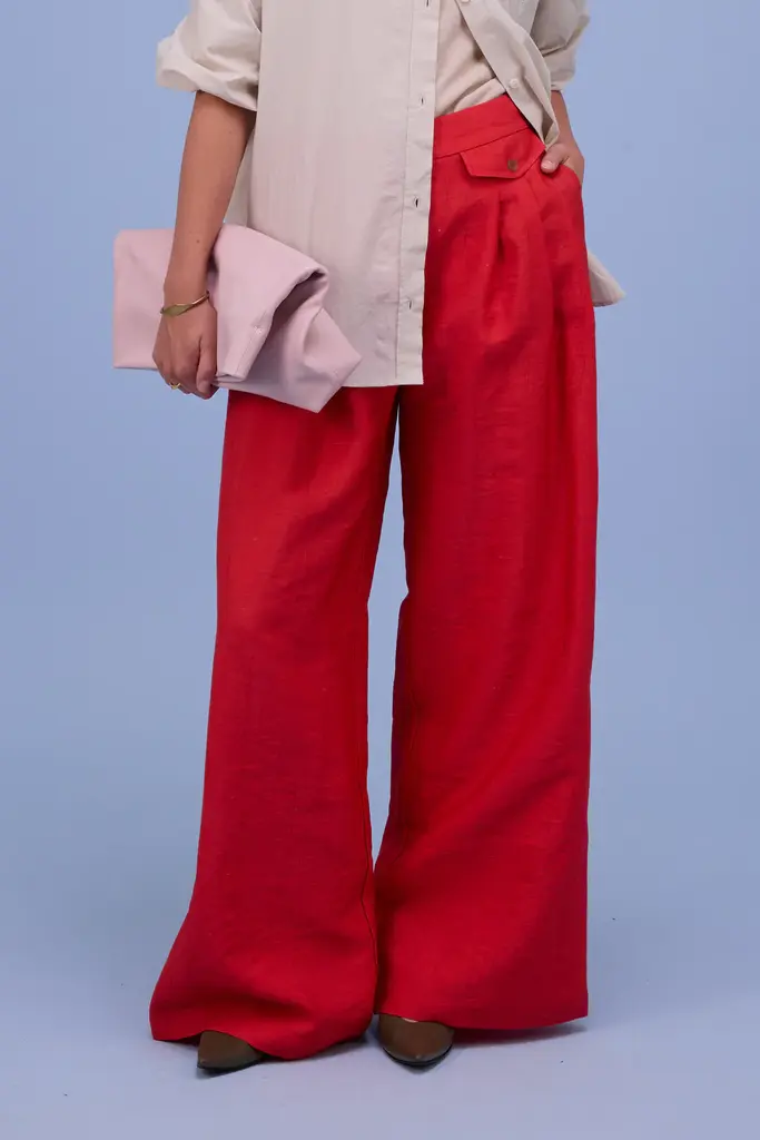 Nathalie Vleeschouwer Guy Pants - Fiesta Red