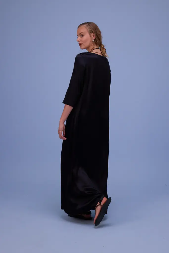 Nathalie Vleeschouwer Francine Dress - Shiny Black