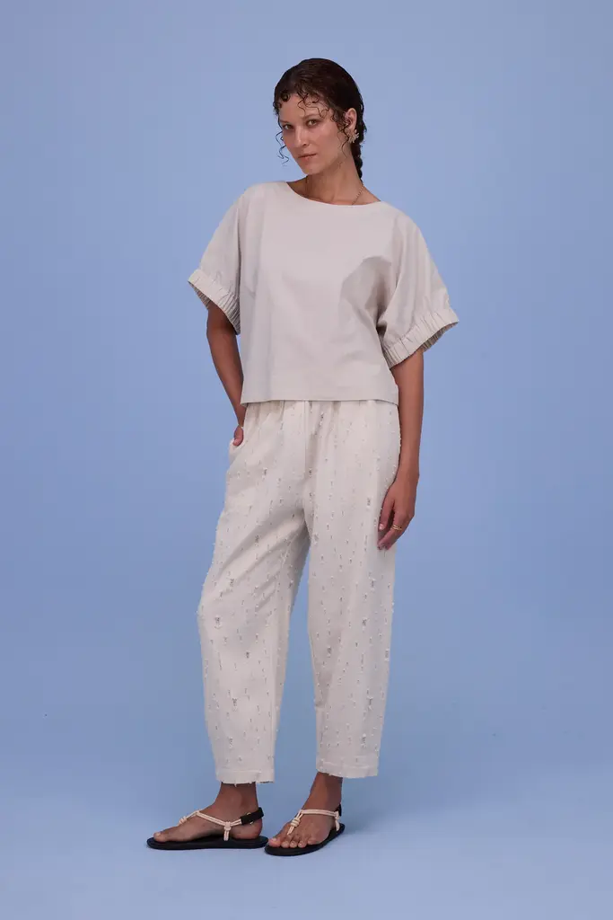 Nathalie Vleeschouwer Geraldine Blouse - Chalk White