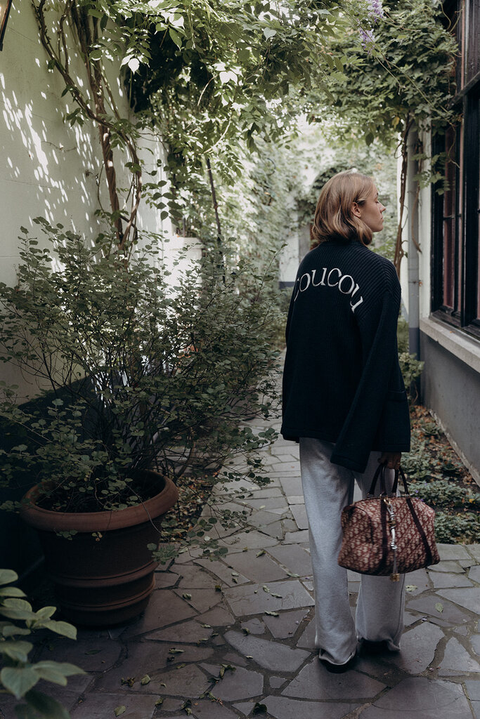 Cou Cou Collection Bellini Cardigan - Navy