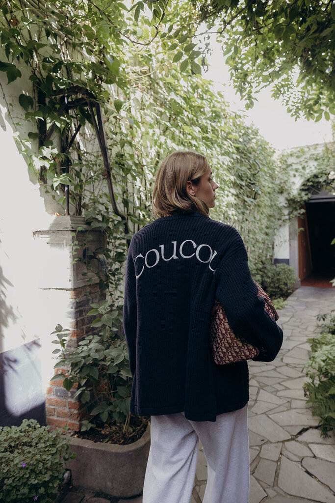 Cou Cou Collection Bellini Cardigan - Navy