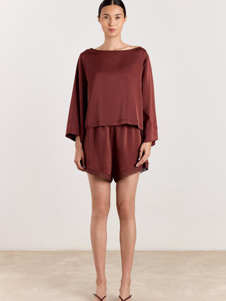 Studio Clique Simona Shorts - Cranberry