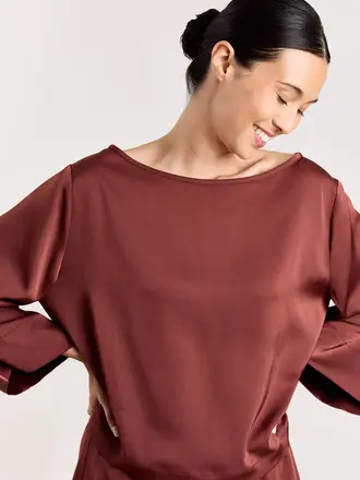 Studio Clique Margot Top - Cranberry