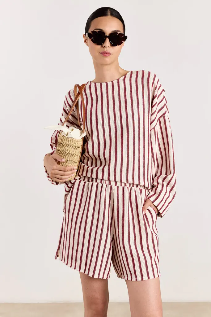 Studio Clique Maxime Shorts - Deep Red