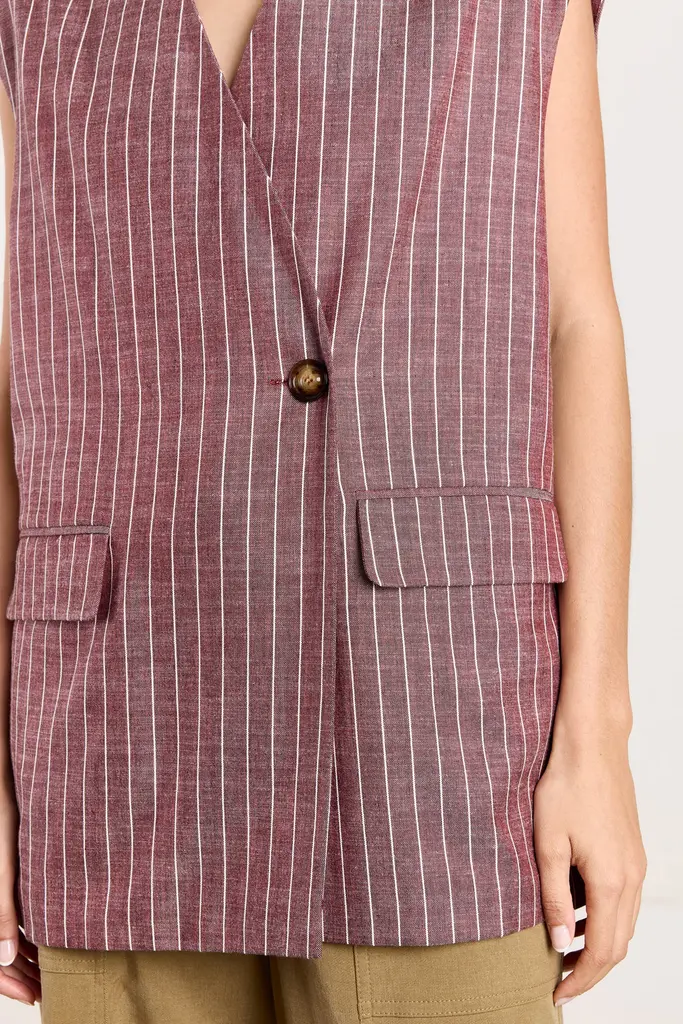 Studio Clique Judith Jacket - Cranberry