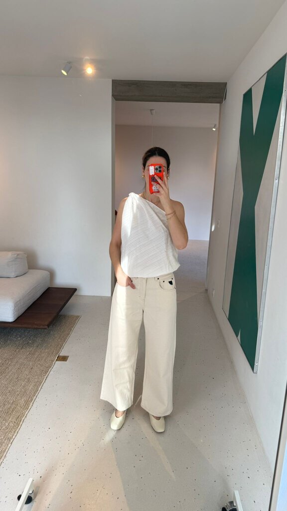 Bad Habits Fiona Top - White