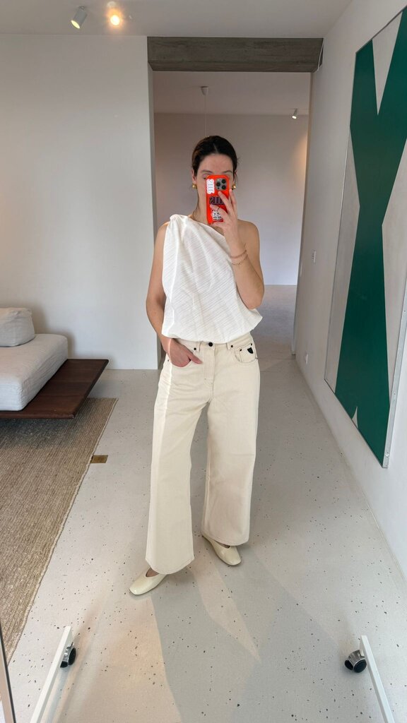 Bad Habits Fiona Top - White